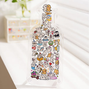 Animali nella bottiglia – Puzzle 3D in acrilico da 41 pezzi – Immagine 15