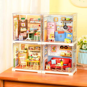 Balcone soleggiato per il relax in miniatura – Immagine 3