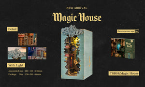 Casa dei libri magica in miniatura – Immagine 5