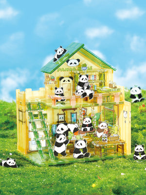 Casa del panda – Puzzle 3D da 74 pezzi – Immagine 3