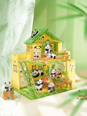 Casa del panda – Puzzle 3D da 74 pezzi – Immagine 4
