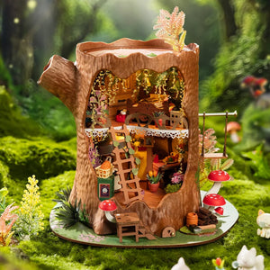 Casa magica sull'albero in miniatura – Immagine 1