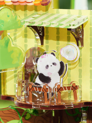 Casa sull'albero del panda – Puzzle 3D da 84 pezzi – Immagine 5