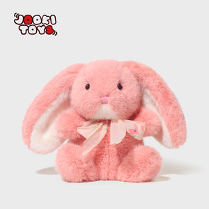 Coniglio rosa di peluche – Immagine 1