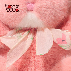 Coniglio rosa di peluche – Immagine 2