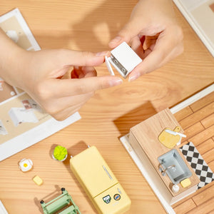 Cucina dei pasti felici in miniatura – Immagine 2