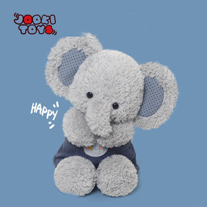 Elefante grande di peluche – 44 cm – Immagine 3