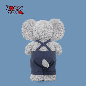 Elefante grande di peluche – 44 cm – Immagine 5