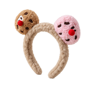 Fascia per capelli biscotto e ciambella – Immagine 3