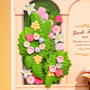 Fioraio in miniatura con illuminazione – Immagine 3