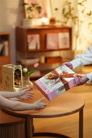 Inserto per libreria – Petali di ciliegio – Immagine 2