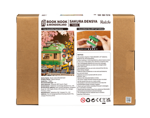 Inserto per libreria – Treno tra i ciliegi – Immagine 10