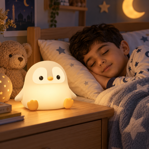 Lampada notturna pinguino ricaricabile – Immagine 11