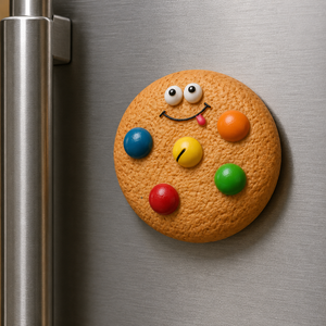 Magnete da frigorifero – Biscotto colorato – Immagine 2