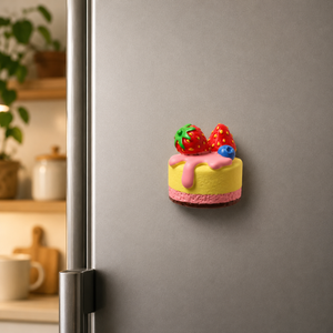 Magnete da frigorifero – Cheesecake alla frutta – Immagine 2