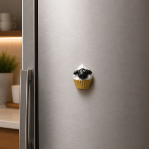 Magnete da frigorifero – Cupcake pecorella – Immagine 2