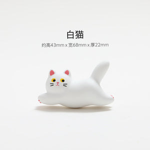 Magnete da frigorifero – Gatto bianco – Immagine 2