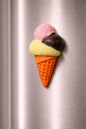 Magnete da frigorifero – Gelato a tre gusti – Immagine 2