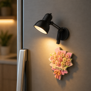 Magnete da frigorifero – Lampada nera luminosa – Immagine 1