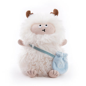 Mostriciattolo bianco Gulu di peluche – Immagine 1