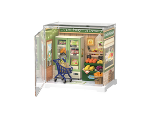Negozio di frutta in miniatura con illuminazione – Immagine 1