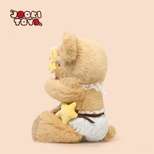 Orsetta di peluche con pannolino – Immagine 4
