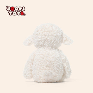 Pecorella bianca di peluche – Immagine 4