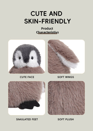 Peluche pinguino bianco – Immagine 3