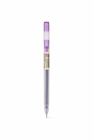 Penna gel viola a punta fine – 0,5 mm – Immagine 1