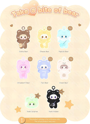 Portachiavi di peluche in costume da orso – Scatola sorpresa – Immagine 4