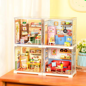 Sala da pranzo floreale in miniatura – Immagine 3