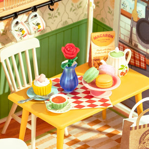 Sala da pranzo floreale in miniatura – Immagine 5