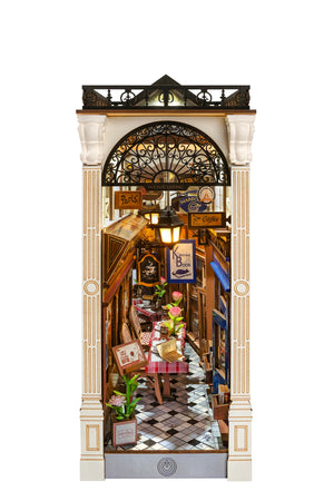 Vicolo romantico degli innamorati per libreria – Immagine 1