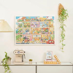 Vita del cucciolo in casa – Puzzle da 1000 pezzi – Immagine 2