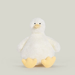 Anatra bianca di peluche morbido – Immagine 1