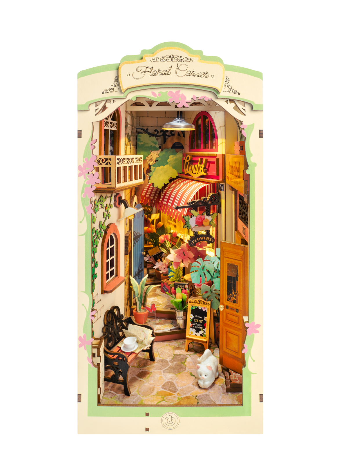 Angolo fiorito in miniatura – Immagine 1