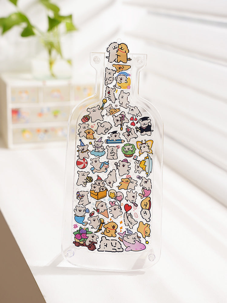 Animali nella bottiglia – Puzzle 3D in acrilico da 41 pezzi – Immagine 4