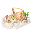 Balcone del mattino soleggiato in miniatura – Immagine 1
