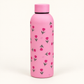 Borraccia rosa con fiori – Immagine 1