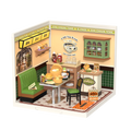 Caffetteria di Hong Kong in miniatura con luci – Immagine 1