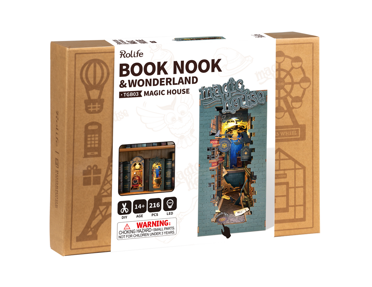 Casa dei libri magica in miniatura – Immagine 10