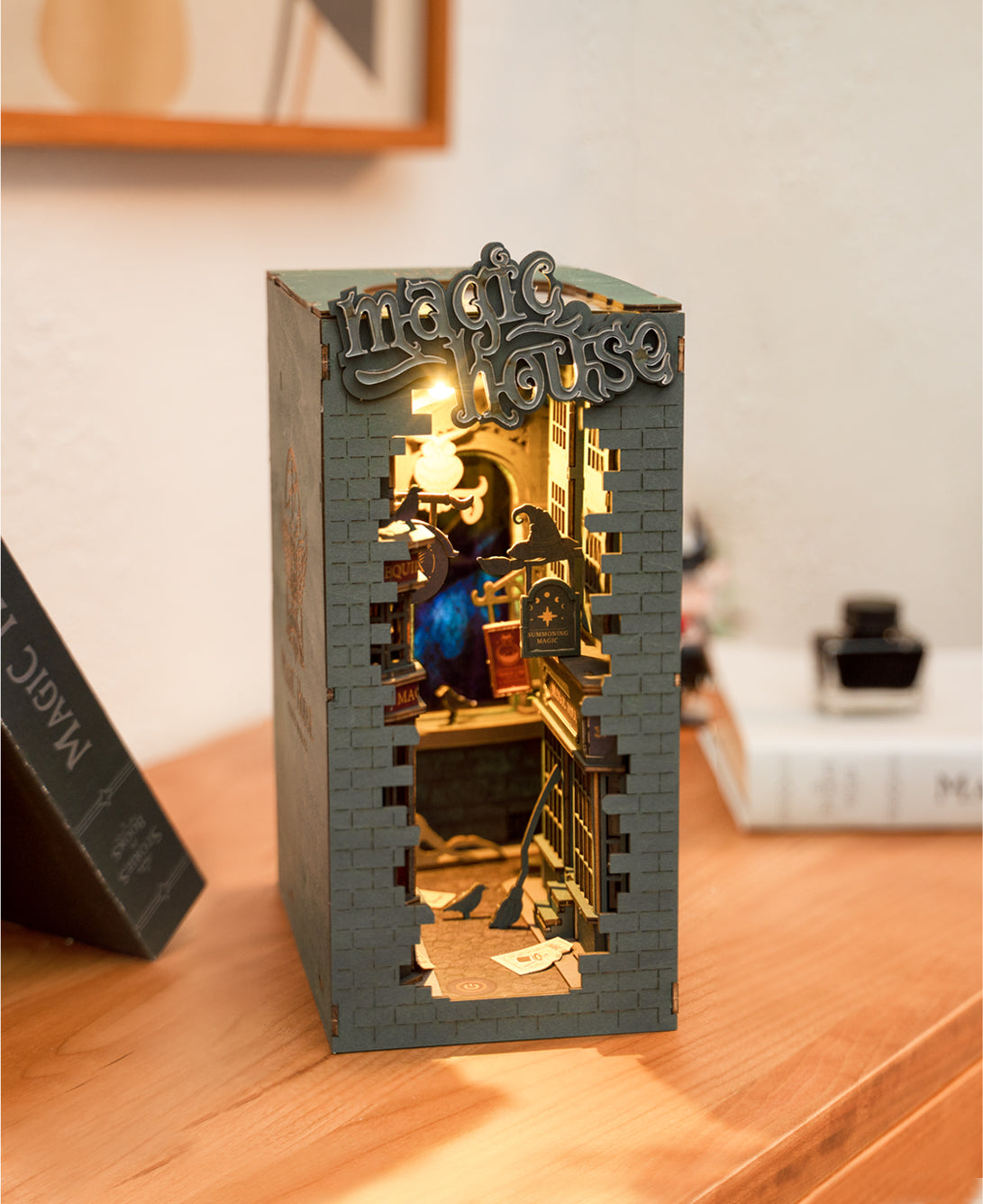 Casa dei libri magica in miniatura – Immagine 3