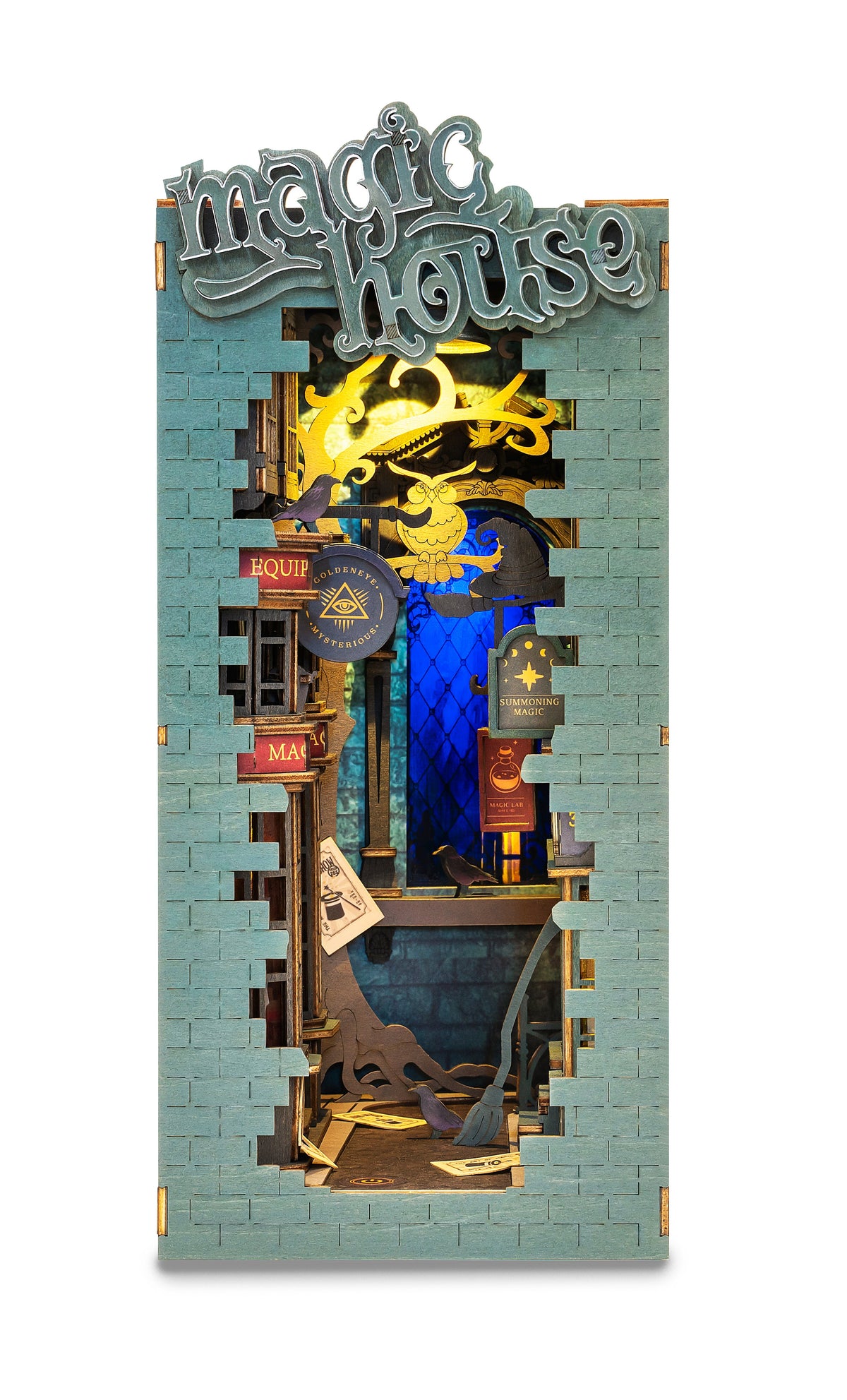 Casa dei libri magica in miniatura – Immagine 6