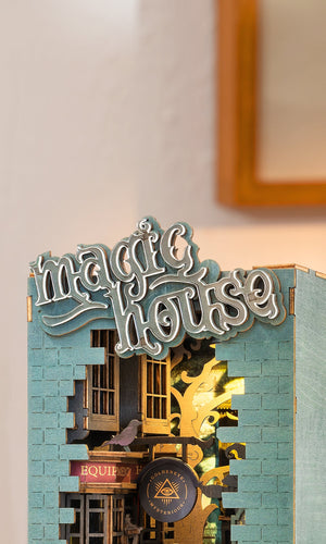 Casa dei libri magica in miniatura – Immagine 8