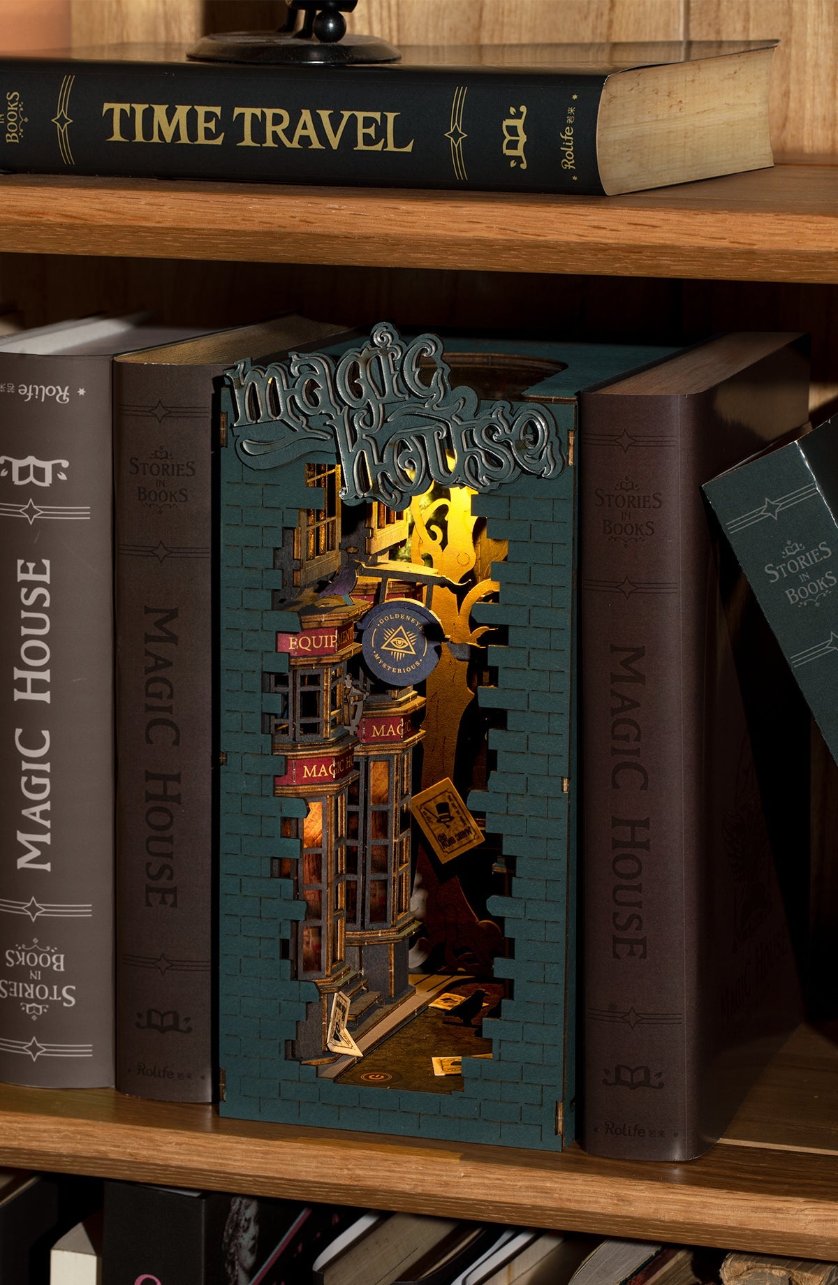 Casa dei libri magica in miniatura – Immagine 9