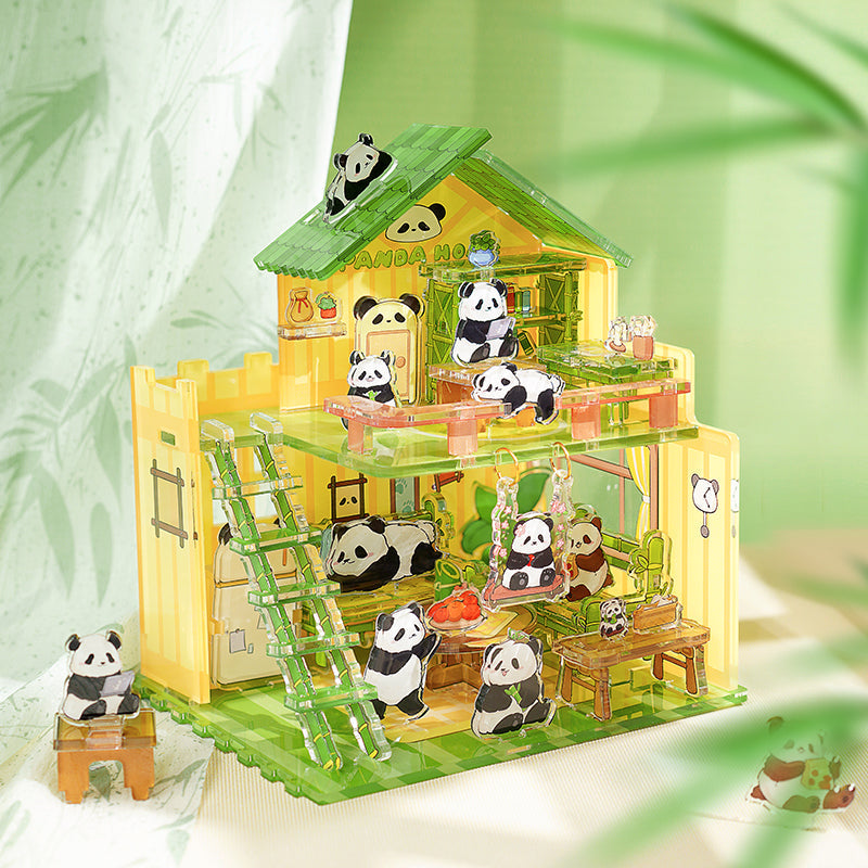Casa del panda – Puzzle 3D da 74 pezzi – Immagine 11