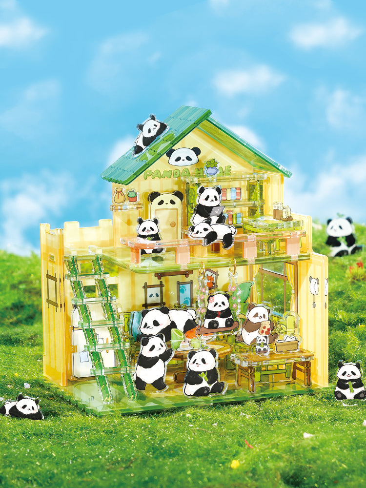 Casa del panda – Puzzle 3D da 74 pezzi – Immagine 3