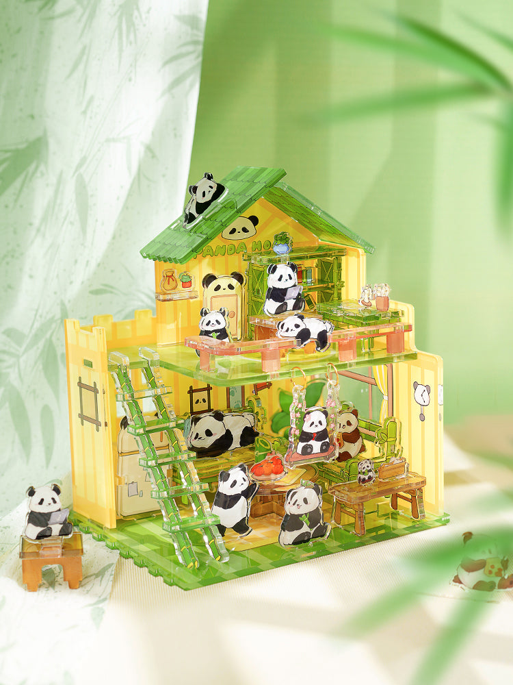 Casa del panda – Puzzle 3D da 74 pezzi – Immagine 4