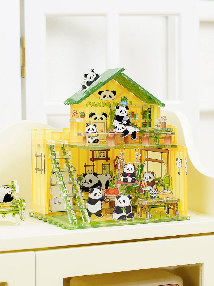 Casa del panda – Puzzle 3D da 74 pezzi – Immagine 5