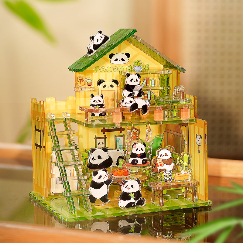 Casa del panda – Puzzle 3D da 74 pezzi – Immagine 9